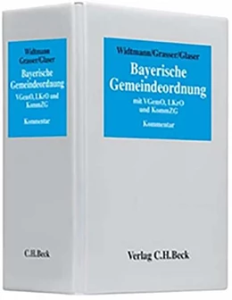 Abbildung von Widtmann/Grasser: Bayerische Gemeindeordnung Hauptordner 86 mm <br> Ersatzordner (leer) | 1. Auflage | 2008 | beck-shop.de