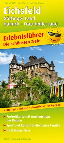Abbildung von Eichsfeld, Göttinger Land - Hainich - Frau-Holle-Land 1:110 000 | 11. Auflage | 2018 | beck-shop.de