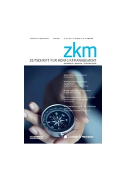 Abbildung von Zeitschrift für Konfliktmanagement • ZKM | 21. Auflage | 2018 | beck-shop.de