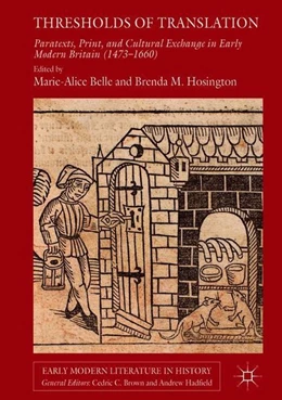 Abbildung von Belle / Hosington | Thresholds of Translation | 1. Auflage | 2018 | beck-shop.de