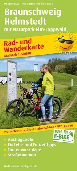 Abbildung von Braunschweig - Helmstedt mit Naturpark Lappwald 1:50 000 | 5. Auflage | 2018 | beck-shop.de