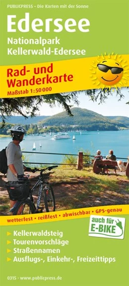 Abbildung von Edersee, Nationalpark Kellerwald-Edersee 1:50 000 | 8. Auflage | 2018 | beck-shop.de
