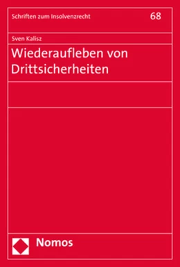 Abbildung von Kalisz | Wiederaufleben von Drittsicherheiten | 1. Auflage | 2018 | 68 | beck-shop.de