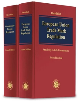Abbildung von Hasselblatt | Community Trade Mark and Design Regulation | 2. Auflage | | beck-shop.de