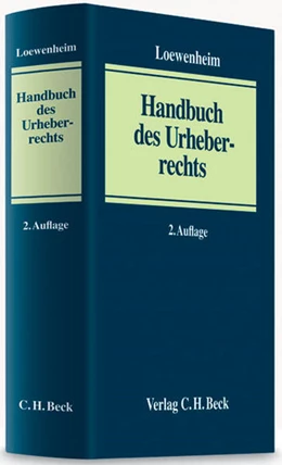 Abbildung von Loewenheim (Hrsg.) | Handbuch des Urheberrechts | 2. Auflage | 2010 | beck-shop.de