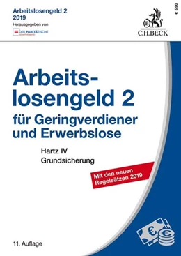 Abbildung von Arbeitslosengeld 2 für Geringverdiener und Erwerbslose | 11. Auflage | 2019 | beck-shop.de