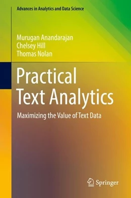 Abbildung von Anandarajan / Hill | Practical Text Analytics | 1. Auflage | 2018 | beck-shop.de