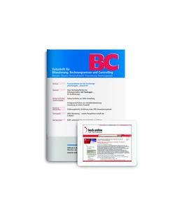 Abbildung von BC • Zeitschrift für Bilanzierung, Rechnungswesen und Controlling | 42. Auflage | 2018 | beck-shop.de