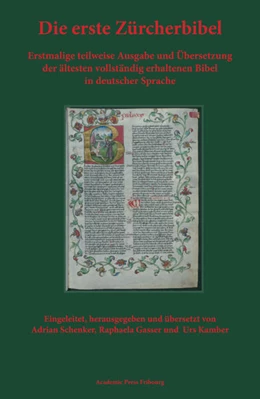 Abbildung von Schenker O.P. / Gasser | Die erste Zürcherbibel | 1. Auflage | 2018 | beck-shop.de
