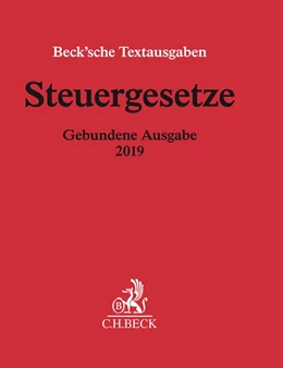 Abbildung von Steuergesetze Gebundene Ausgabe 2019 | 1. Auflage | 2019 | beck-shop.de
