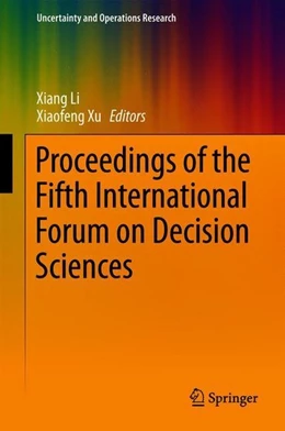 Abbildung von Li / Xu | Proceedings of the Fifth International Forum on Decision Sciences | 1. Auflage | 2018 | beck-shop.de
