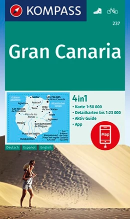 Abbildung von Kompass-Karten Gmbh | KOMPASS Wanderkarte 237 Gran Canaria 1:50.000 | 1. Auflage | 2019 | beck-shop.de