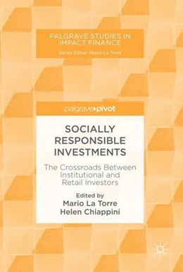 Abbildung von La Torre / Chiappini | Socially Responsible Investments | 1. Auflage | 2018 | beck-shop.de
