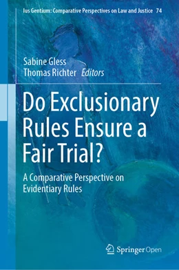 Abbildung von Gless / Richter | Do Exclusionary Rules Ensure a Fair Trial? | 1. Auflage | 2019 | 74 | beck-shop.de