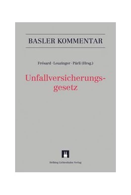 Abbildung von Ackermann / Berger | Unfallversicherungsgesetz: UVG | 1. Auflage | 2019 | beck-shop.de