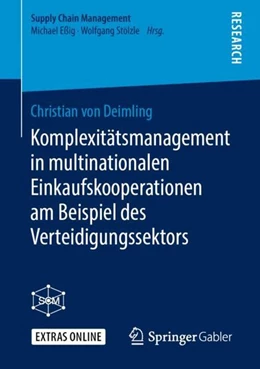 Abbildung von Deimling | Komplexitätsmanagement in multinationalen Einkaufskooperationen am Beispiel des Verteidigungssektors | 1. Auflage | 2019 | beck-shop.de