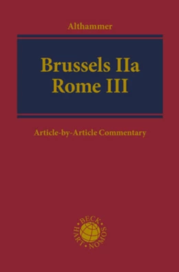 Abbildung von Althammer | Brussels IIa - Rome III | 1. Auflage | 2019 | beck-shop.de