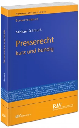 Abbildung von Schmuck | Presserecht | 1. Auflage | 2019 | beck-shop.de