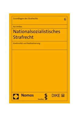 Abbildung von Ambos | Nationalsozialistisches Strafrecht | 1. Auflage | 2019 | 6 | beck-shop.de
