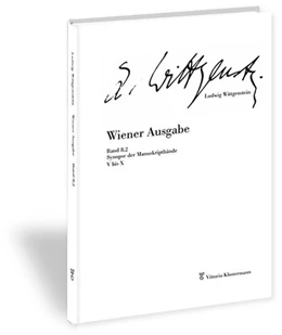 Abbildung von Wittgenstein / Nedo | Wiener Ausgabe | 1. Auflage | 2019 | 8,2 | beck-shop.de