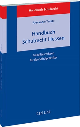 Abbildung von Tulatz | Handbuch Schulrecht Hessen | 1. Auflage | 2019 | beck-shop.de