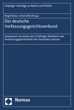 Abbildung von Munz / Uhle | Der deutsche Verfassungsgerichtsverbund | 1. Auflage | 2019 | 12 | beck-shop.de