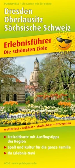 Abbildung von Dresden, Oberlausitz, Sächsische Schweiz 1:180 000 | 12. Auflage | 2019 | beck-shop.de