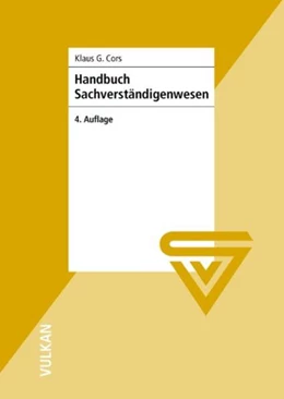 Abbildung von Cors | Handbuch Sachverständigenwesen | 4. Auflage | 2006 | beck-shop.de