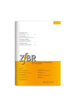 Abbildung von ZfBR • Zeitschrift für deutsches und internationales Bau- und Vergaberecht | 41. Auflage | 2020 | beck-shop.de