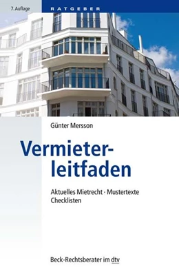 Abbildung von Mersson | Vermieterleitfaden | 7. Auflage | 2019 | beck-shop.de