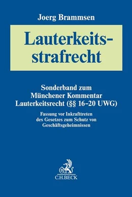 Abbildung von Lauterkeitsstrafrecht | 1. Auflage | 2019 | beck-shop.de