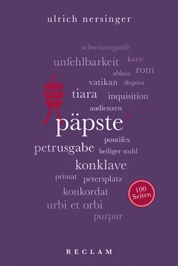 Abbildung von Nersinger | Päpste. 100 Seiten | 1. Auflage | 2019 | beck-shop.de