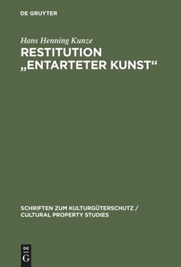 Abbildung von Kunze | Restitution 