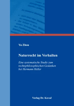 Abbildung von Zhou | Naturrecht im Verhalten | 1. Auflage | 2019 | 24 | beck-shop.de