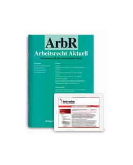 Abbildung von ArbR • Arbeitsrecht Aktuell | 10. Auflage | 2018 | beck-shop.de