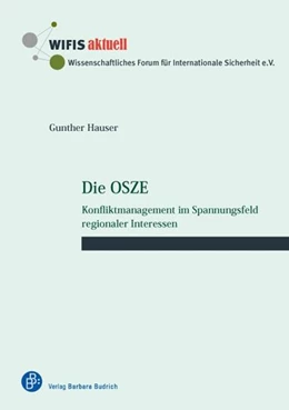 Abbildung von Hauser | Die OSZE | 1. Auflage | 2016 | beck-shop.de