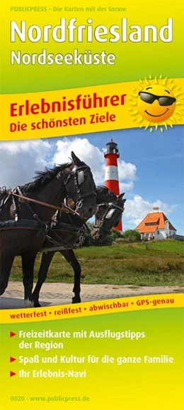 Abbildung von Nordfriesland - Nordseeküste 1:150 000 | 9. Auflage | 2019 | beck-shop.de