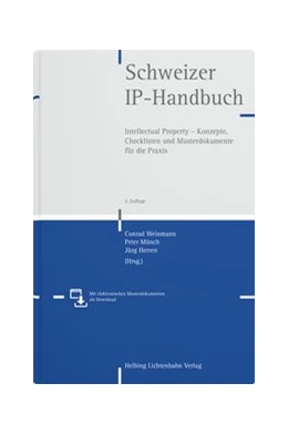 Abbildung von Weinmann / Münch | Schweizer IP-Handbuch | 2. Auflage | 2020 | beck-shop.de
