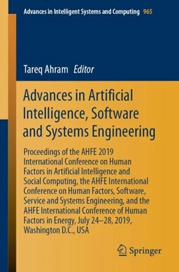 Abbildung von Ahram | Advances in Artificial Intelligence, Software and Systems Engineering | 1. Auflage | 2019 | beck-shop.de