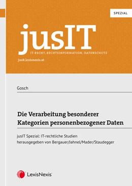 Abbildung von Gosch | Die Verarbeitung besonderer Kategorien personenbezogener Daten | 1. Auflage | 2019 | beck-shop.de