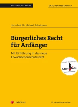 Abbildung von Schwimann | Bürgerliches Recht für Anfänger (Skriptum) | 13. Auflage | 2019 | beck-shop.de