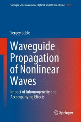 Abbildung von Leble | Waveguide Propagation of Nonlinear Waves | 1. Auflage | 2019 | beck-shop.de