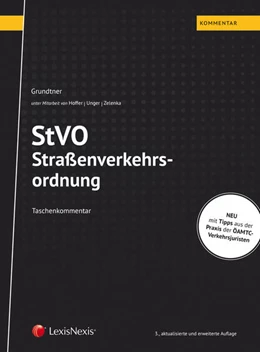 Abbildung von Grundtner | StVO Straßenverkehrsordnung - Taschenkommentar | 3. Auflage | 2019 | beck-shop.de