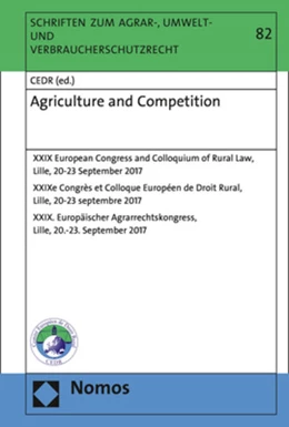 Abbildung von Agriculture and Competition | 1. Auflage | 2019 | 82 | beck-shop.de