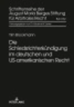 Abbildung von Brockmann | Die Schiedsrichterkündigung im deutschen und US-amerikanischen Recht | 1. Auflage | 2019 | 32 | beck-shop.de