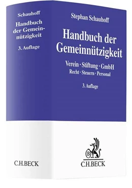 Abbildung von Schauhoff | Handbuch der Gemeinnützigkeit | 3. Auflage | 2010 | beck-shop.de