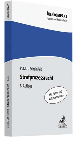 Abbildung von Putzke / Scheinfeld | Strafprozessrecht | 8. Auflage | 2019 | beck-shop.de