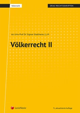 Abbildung von Stadlmeier | Völkerrecht II | 9. Auflage | 2017 | beck-shop.de