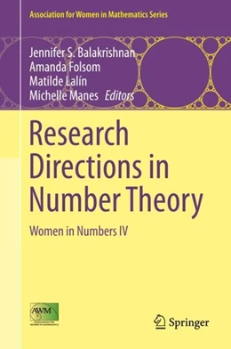 Abbildung von Balakrishnan / Folsom | Research Directions in Number Theory | 1. Auflage | 2019 | beck-shop.de