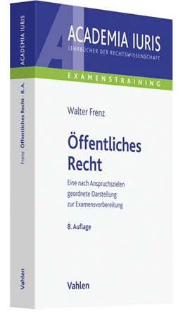 Abbildung von Frenz | Öffentliches Recht | 8. Auflage | 2019 | beck-shop.de